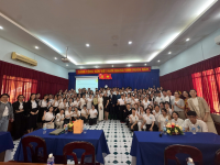 SINH VIÊN KHOA NGOẠI NGỮ THAM GIA CHƯƠNG TRÌNH “TƯ VẤN VÀ THU HÚT NHÂN TÀI” DO KHÁCH SẠN MELIÁ AUREA NHA TRANG TỔ CHỨC