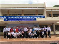 CHƯƠNG TRÌNH GIAO LƯU KHOA NGOẠI NGỮ - TRƯỜNG ĐẠI HỌC NHA TRANG VÀ TRƯỜNG THPT NGUYỄN BỈNH KHIÊM (ĐẮK LẮK)