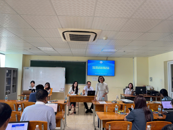 ĐẠI HỘI CÔNG ĐOÀN BỘ PHẬN KHOA NGOẠI NGỮ – NHIỆM KỲ 2025–2030