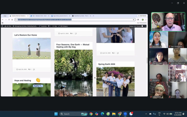 🌍✨ KHOA NGOẠI NGỮ THAM GIA COLLOQUIUM IN CELEBRATION OF EARTH 2026 ✨🌍