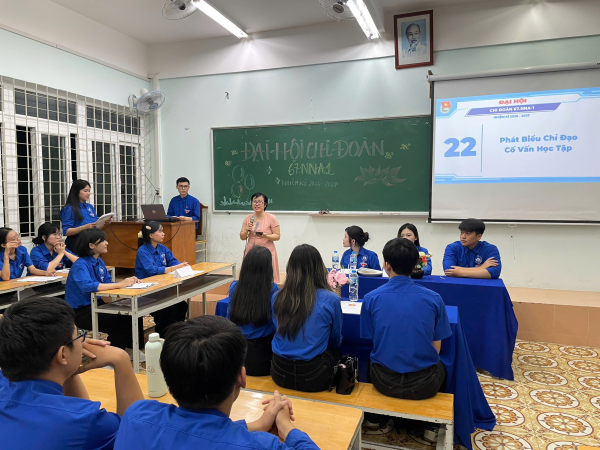 CHI ĐOÀN 67.NNA-1 TỔ CHỨC CHƯƠNG TRÌNH ĐẠI HỘI MẪU