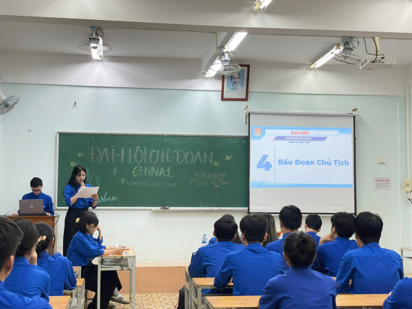 CHI ĐOÀN 67.NNA-1 TỔ CHỨC CHƯƠNG TRÌNH ĐẠI HỘI MẪU