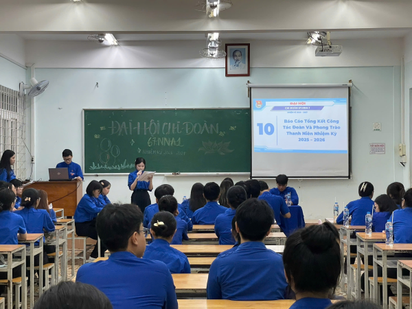 CHI ĐOÀN 67.NNA-1 TỔ CHỨC CHƯƠNG TRÌNH ĐẠI HỘI MẪU