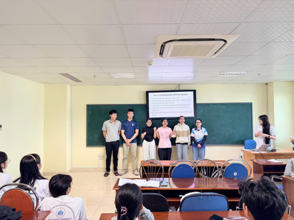 ✦ CÂU LẠC BỘ TIẾNG ANH NTUEC - NTU English CLub- ĐỒNG HÀNH CÙNG SINH VIÊN NĂM 1, NĂM 2 ✦
