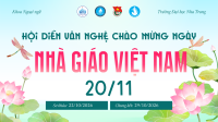 HỘI DIỄN VĂN NGHỆ CHÀO MỪNG NGÀY NHÀ GIÁO VIỆT NAM 20/11 - KHOA NGOẠI NGỮ