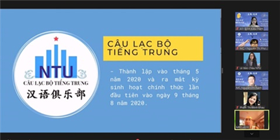 SINH VIÊN TRƯỜNG ĐH NHA TRANG HÀO HỨNG VỚI CÁC HOẠT ĐỘNG THÚ VỊ TẠI CLB TIẾNG TRUNG