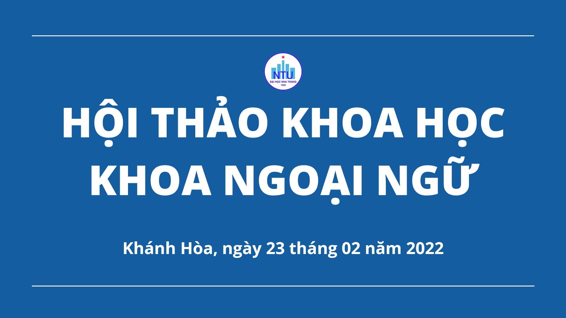 HỘI THẢO KHOA HỌC CẤP KHOA THÁNG 2