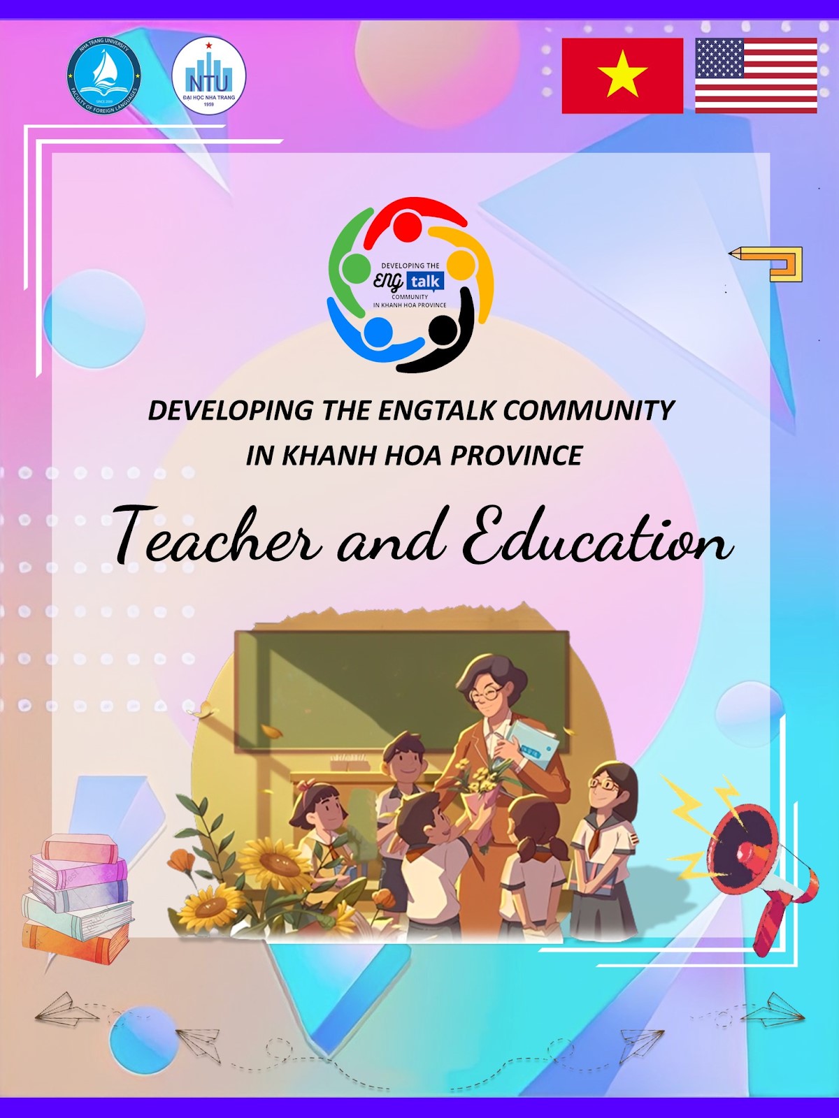 Sinh hoạt CLB Tiếng Anh chủ đề Teacher & Education