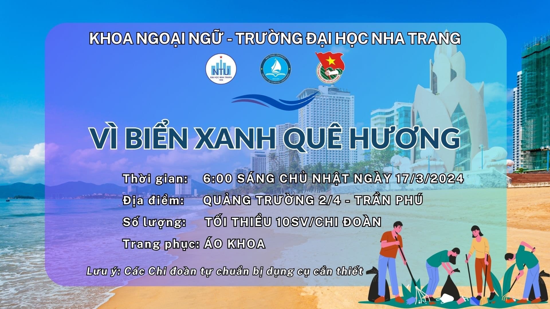 VÌ BIỂN XANH QUÊ HƯƠNG