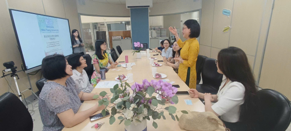LÃNH ĐẠO VÀ GIẢNG VIÊN KHOA NGOẠI NGỮ THAM DỰ TỌA ĐÀM GIAO LƯU HỢP TÁC TẠI ĐẠI HỌC QUỐC LẬP CHENGCHI, ĐÀI LOAN (NCCU)