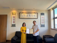 LÃNH ĐẠO VÀ GIẢNG VIÊN KHOA NGOẠI NGỮ THAM DỰ TỌA ĐÀM GIAO LƯU HỢP TÁC TẠI ĐẠI HỌC QUỐC LẬP CHENGCHI, ĐÀI LOAN (NCCU)